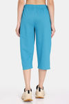 Rosaline Zest Easy Movement Capri - Enamel Blue — thumbnail 3